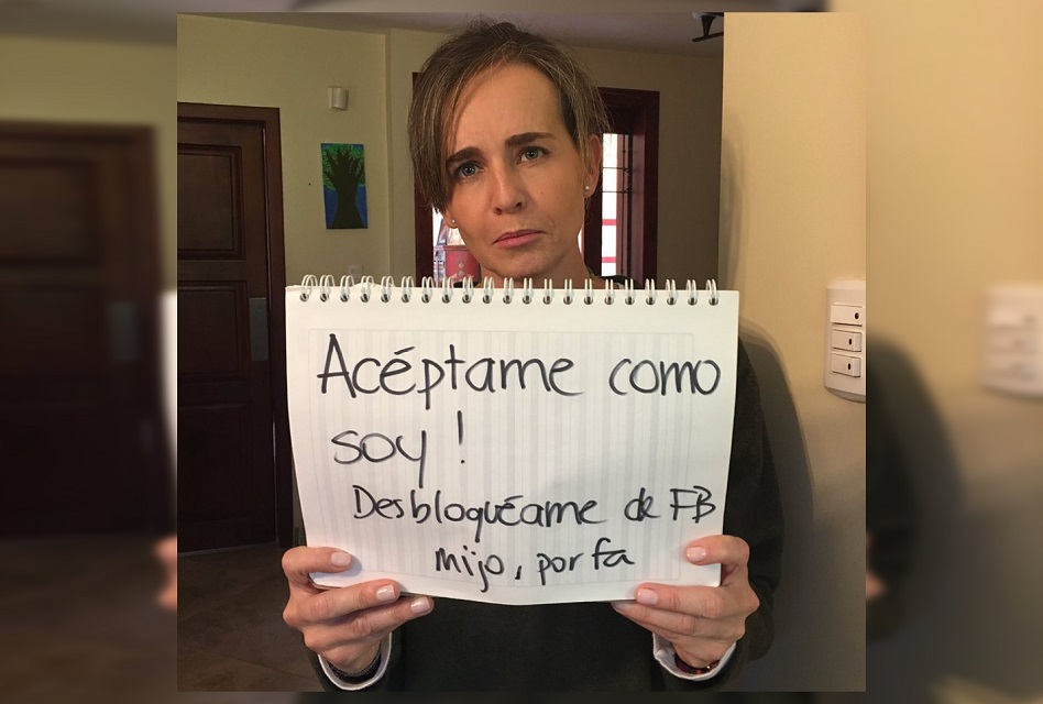 Mamá pide compartan su foto… ¡Para que su hijo la desbloquee de Facebook!