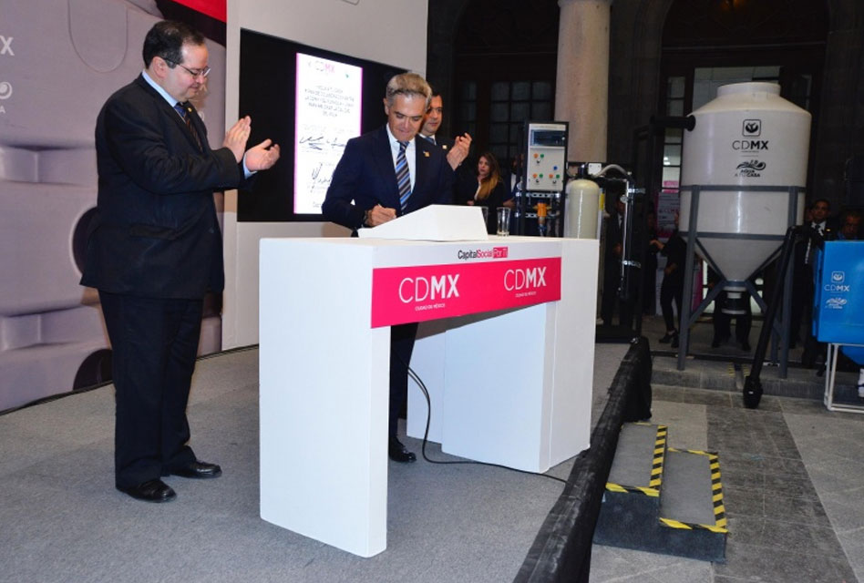 Destaca Jefe de Gobierno resultados del programa “Agua a Tu Casa”