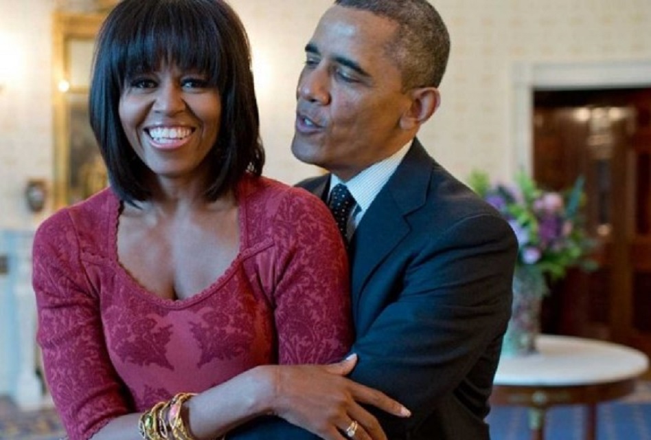Los tuits que se mandaron Obama y su esposa el 14 de Febrero ¡Ajá pillines!