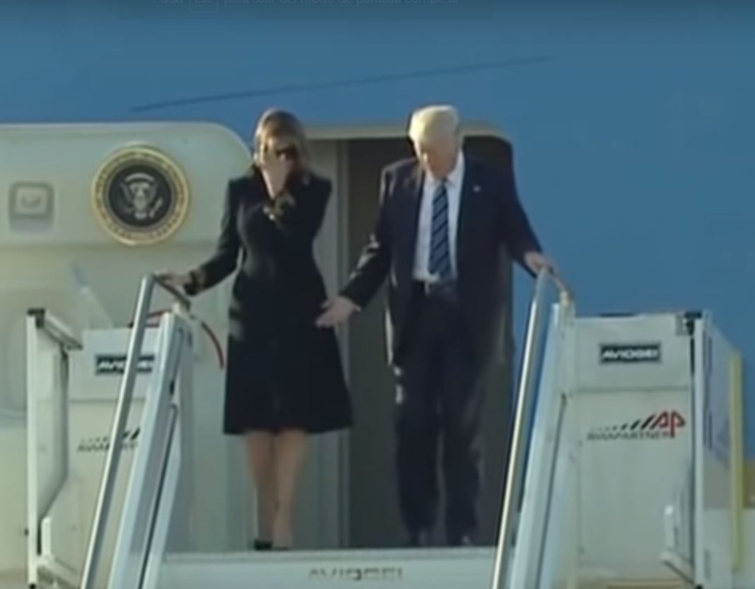 VIDEO – Melania desprecia -otra vez- a Donald Trump