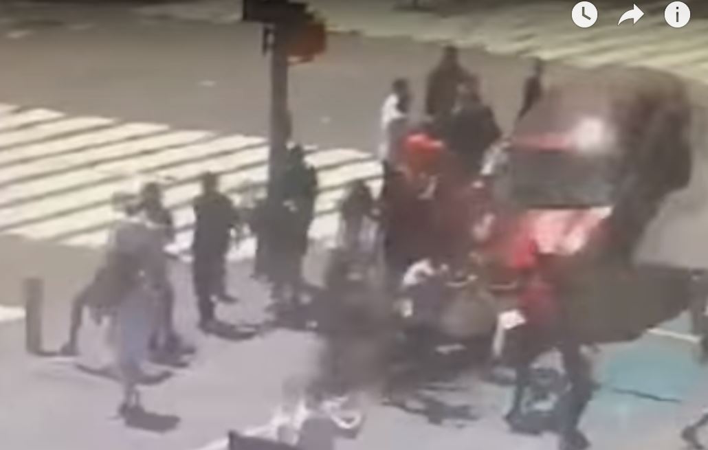 VIDEO – Video del atropellamiento de Times Square