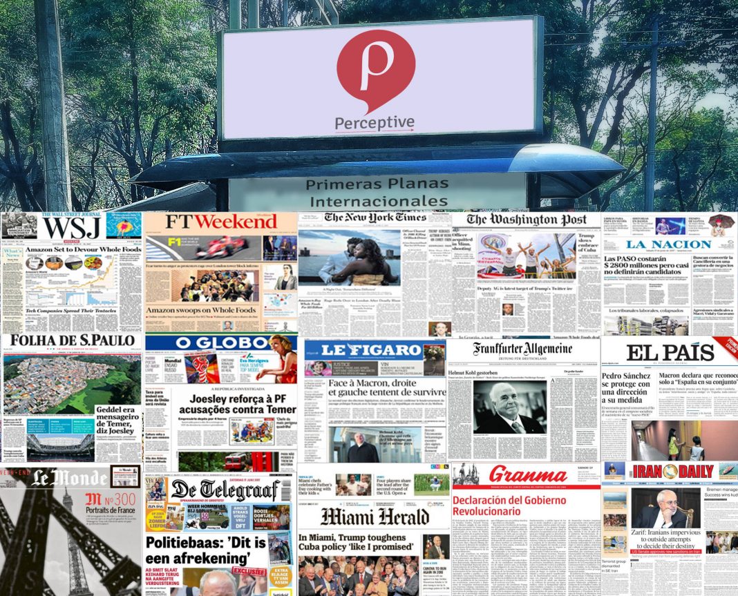 Primeras planas del mundo