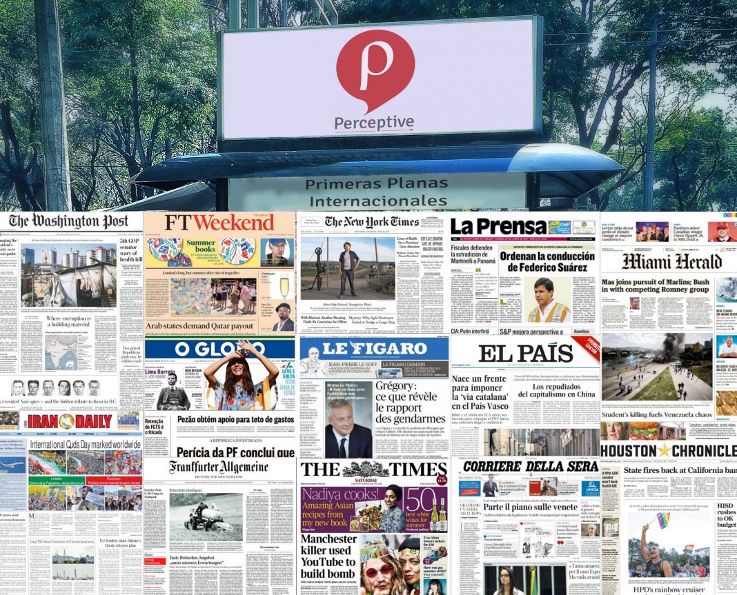 Primeras planas del mundo