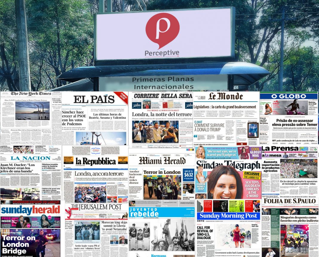 Primeras planas internacionales