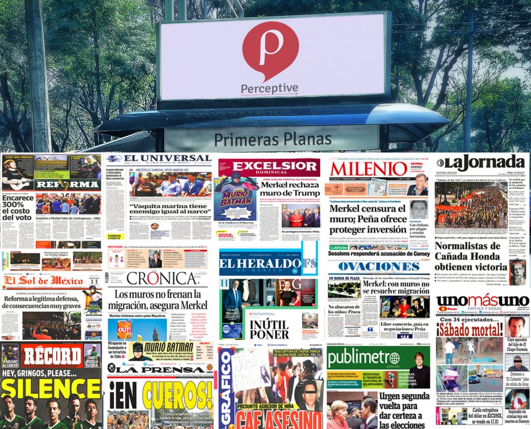 Las primeras planas en México