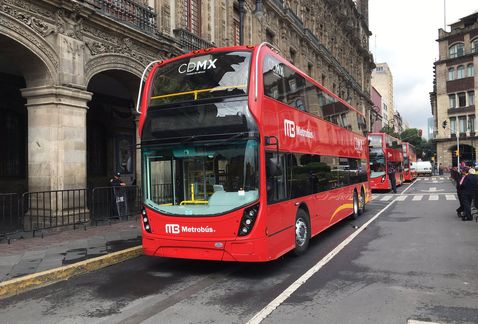 Conoce los nuevos autobuses de dos pisos de la CDMx