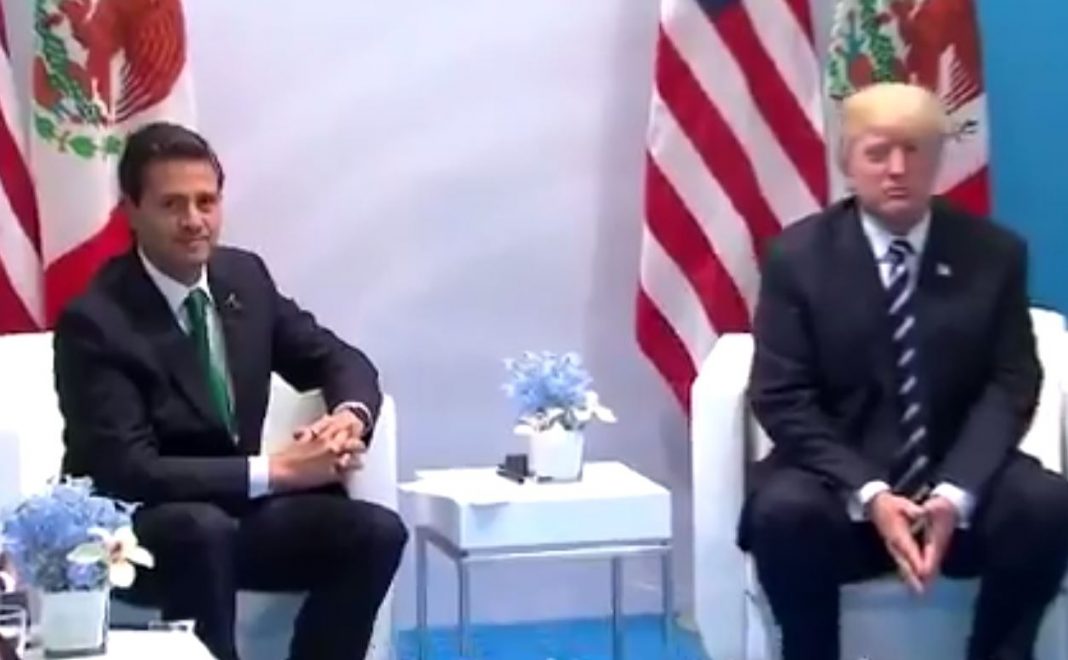 VIDEO – Frente a EPN Trump asegura que México pagará por el muro