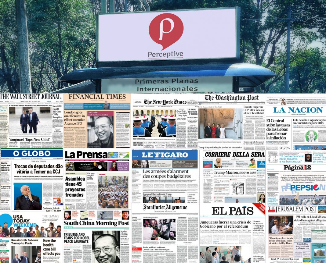 Primeras planas del mundo