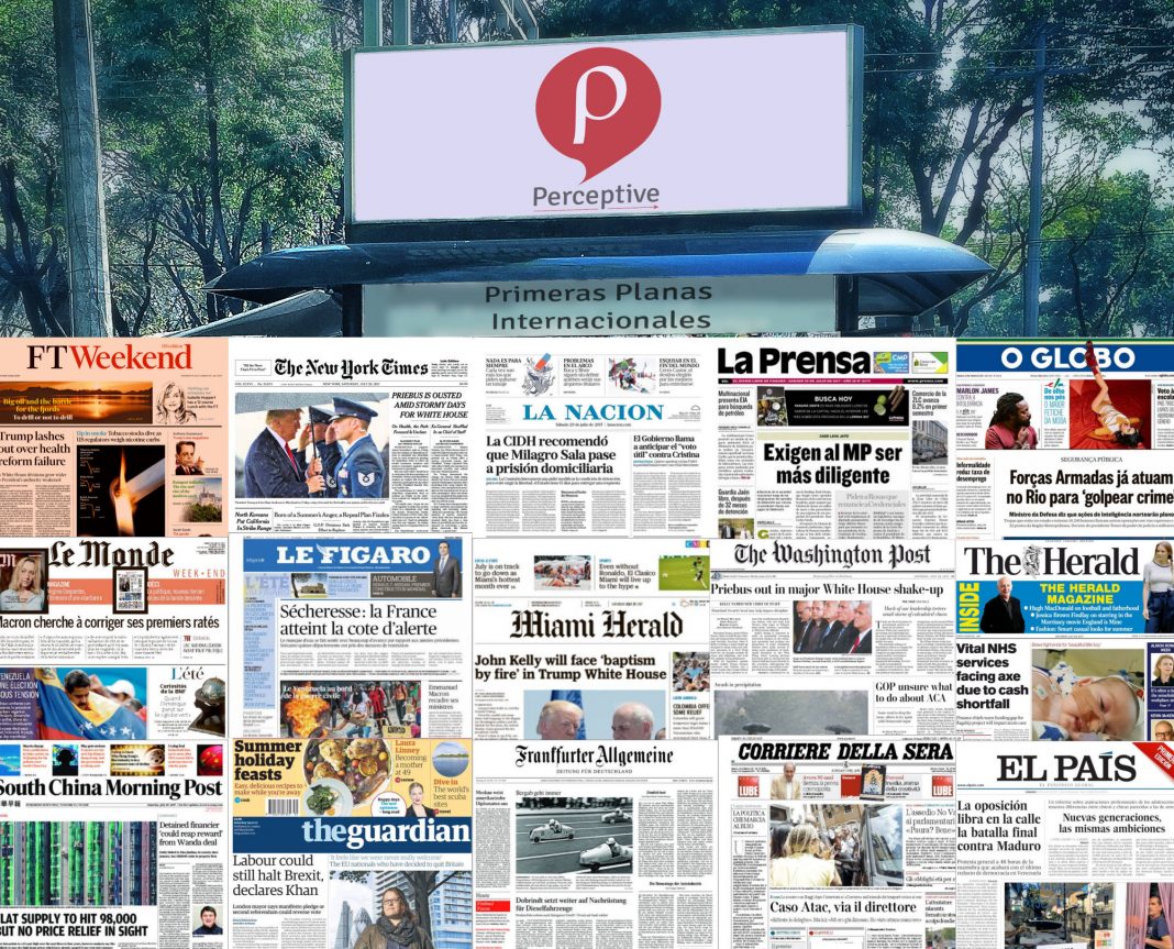 Primeras planas del Mundo