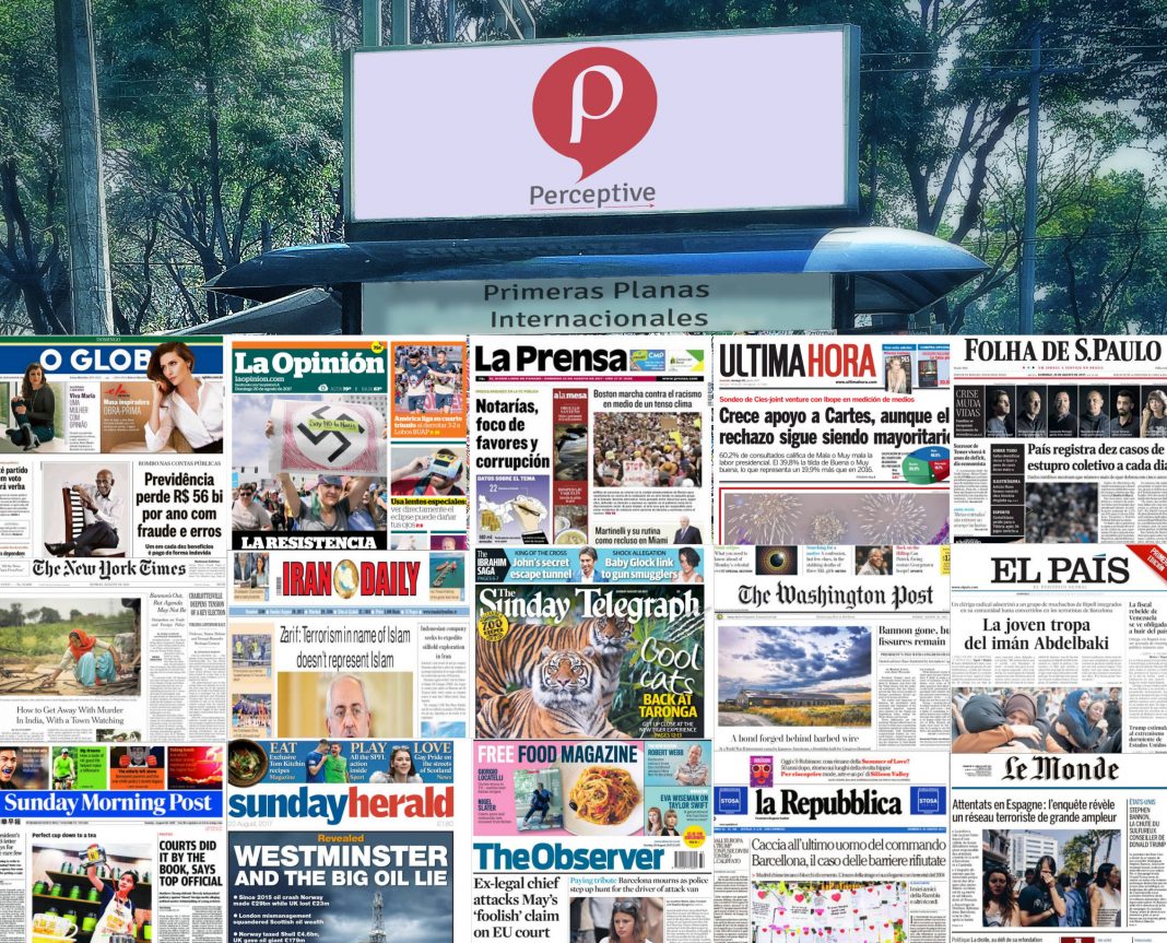 Primeras planas internacionales