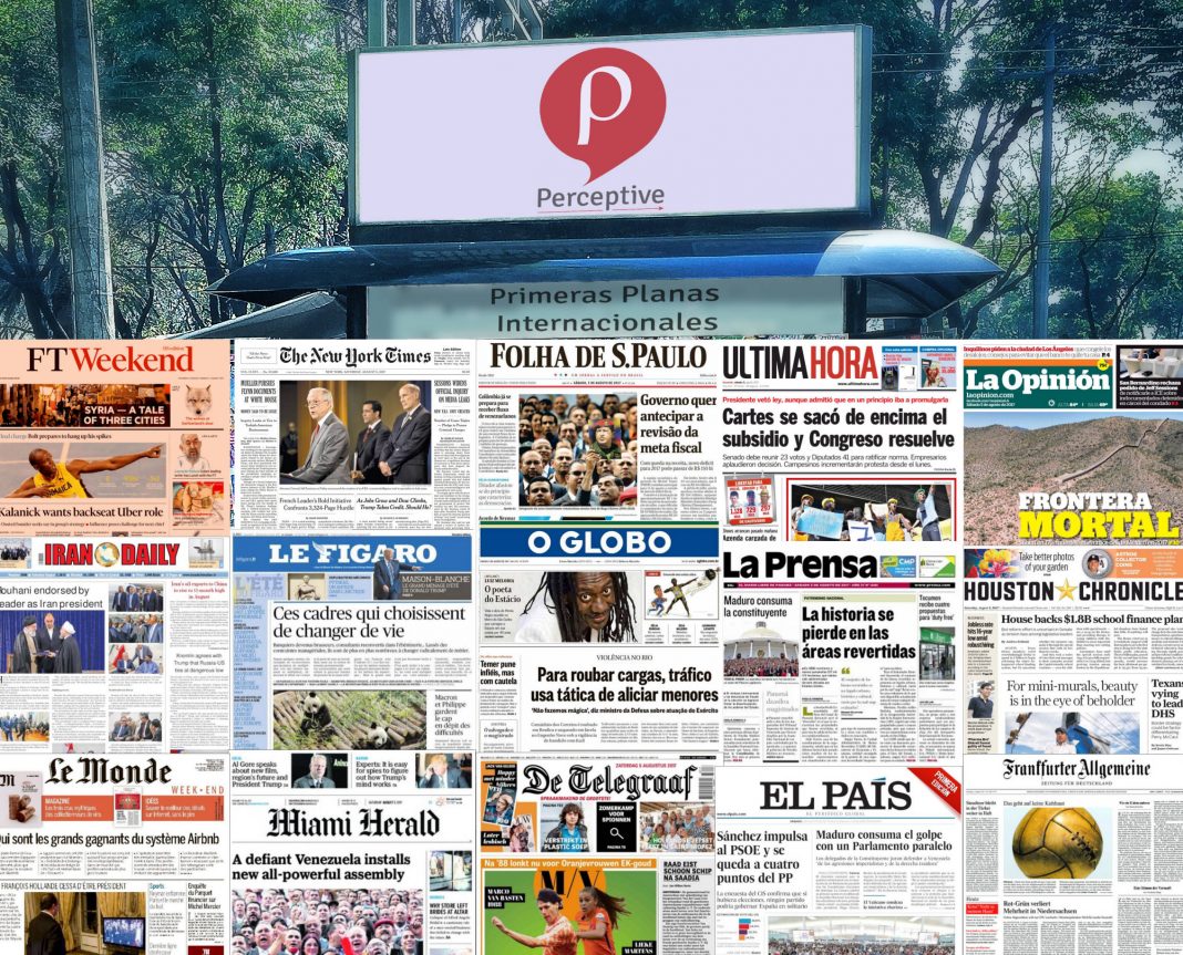 Primeras planas del mundo