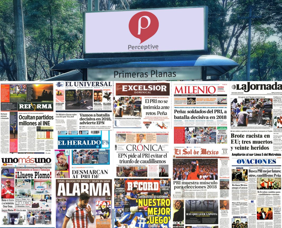 Las primeras planas en México