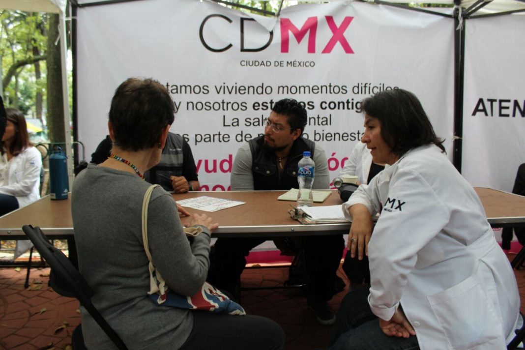 Se integran más de 400 psicólogos y psiquiatras al programa “Estoy Contigo” de CDMX