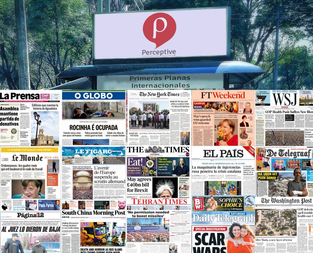 Primeras planas del mundo