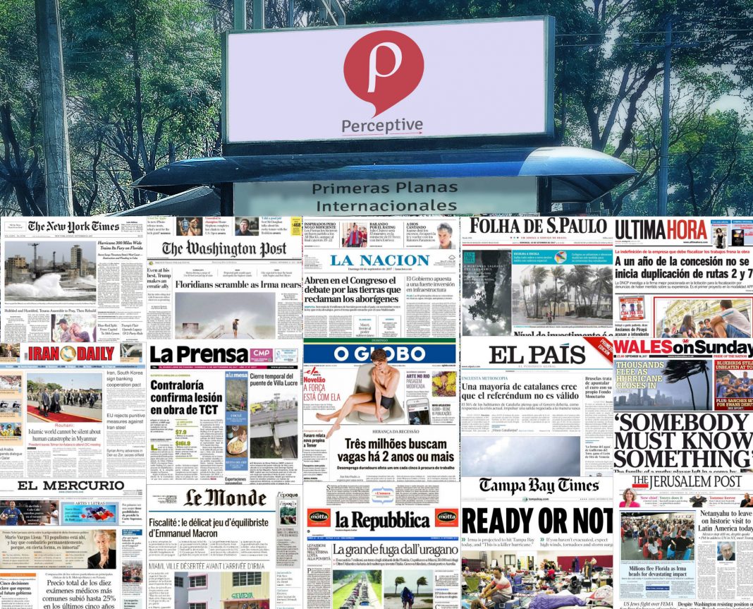 Primeras planas del mundo