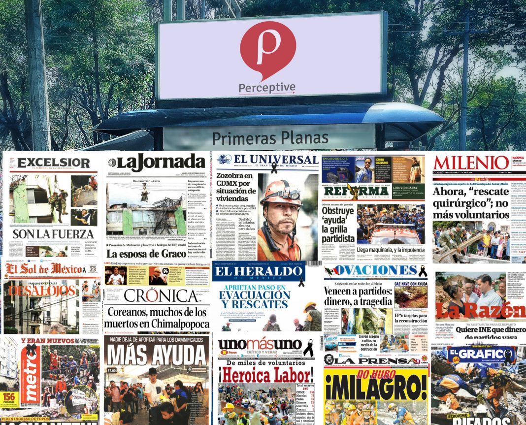 Las primeras planas en México