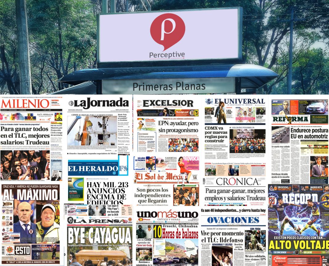 Primeras planas en México