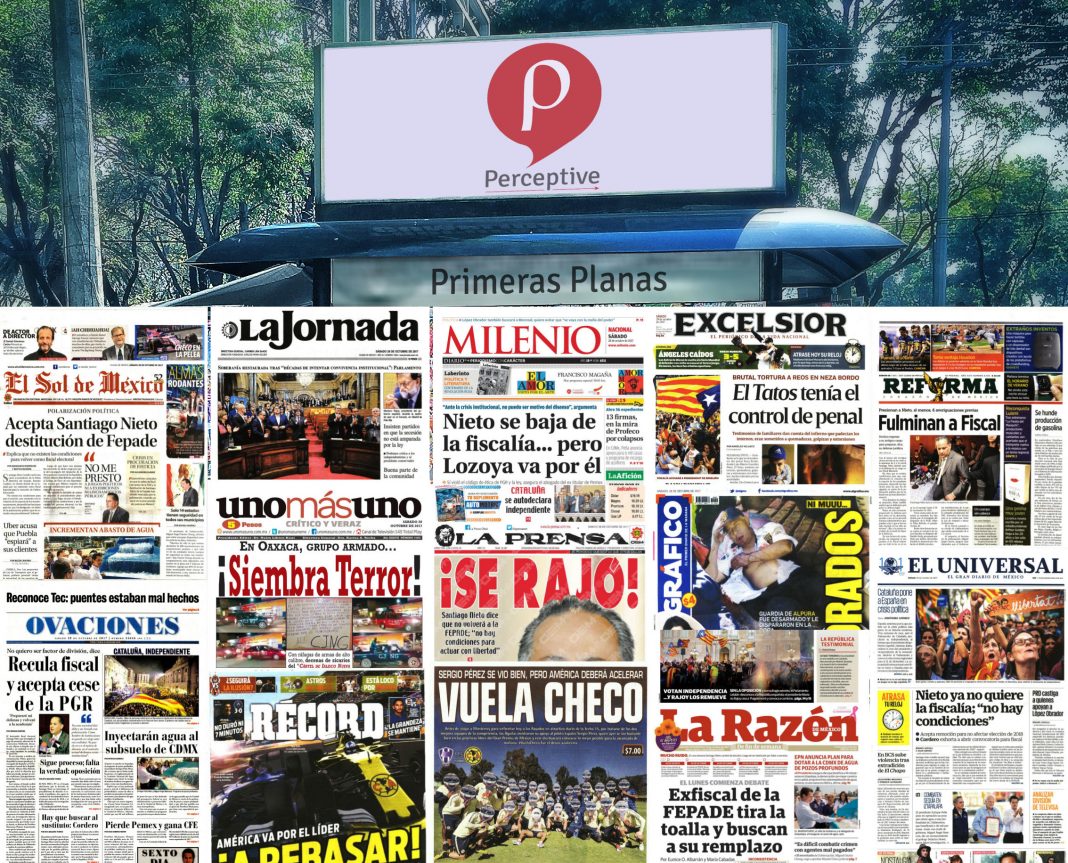 Primeras planas en México