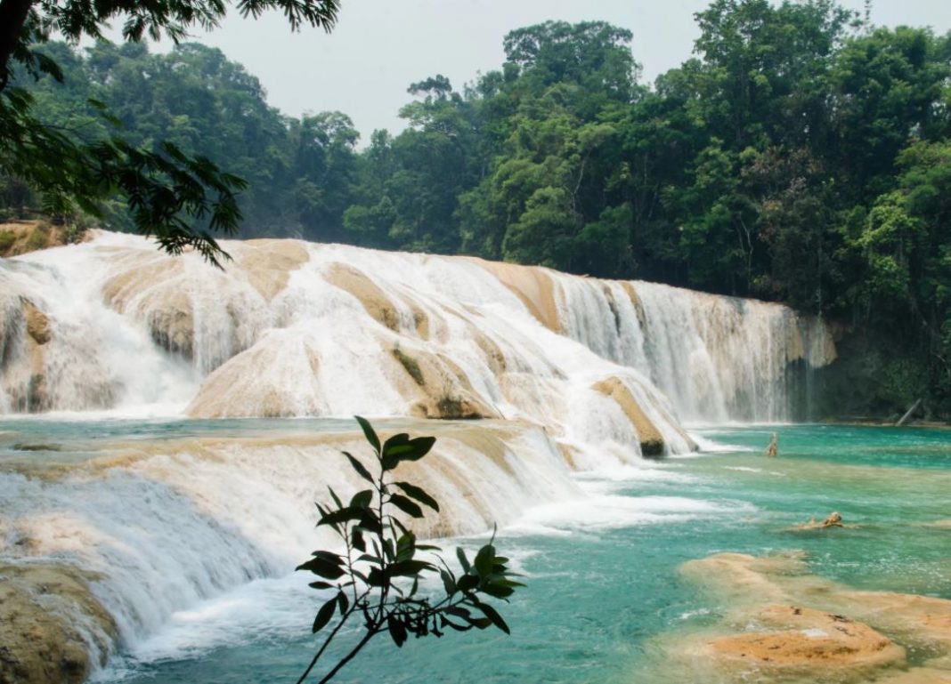 Pobladores devuelven agua a cascadas de Agua Azul