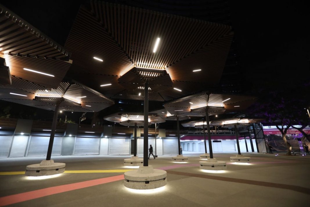 Se reinaugura la Glorieta de Insurgentes