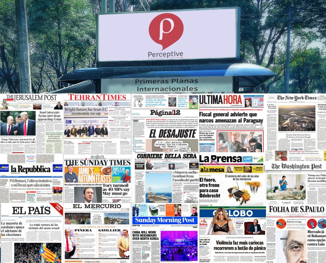 Primeras planas internacionales