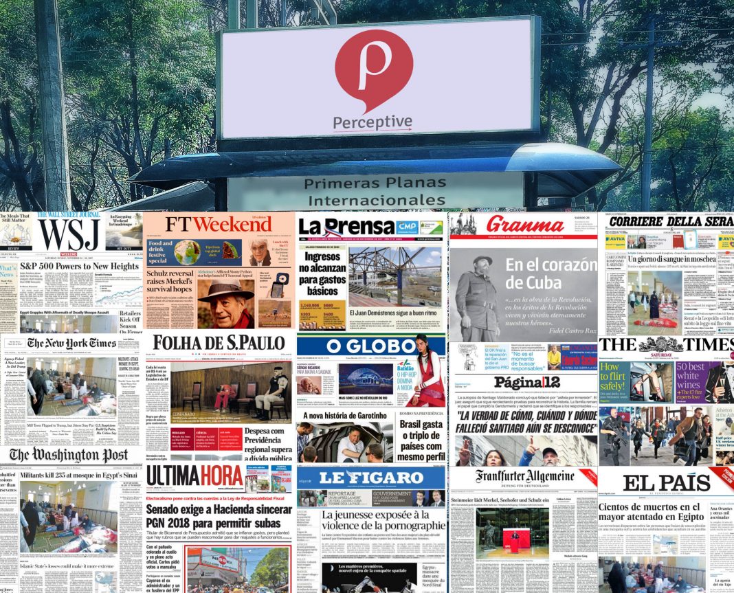 Primeras planas del mundo