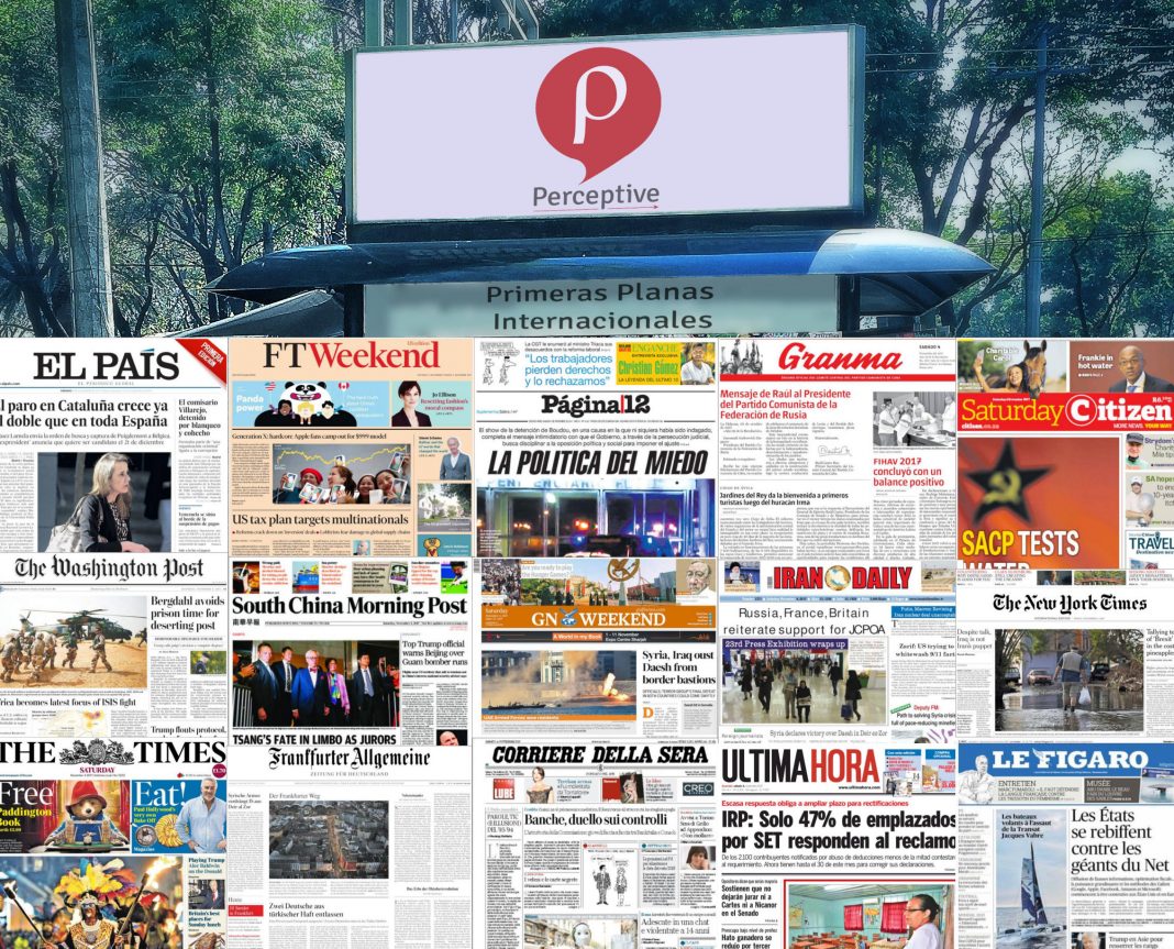 Los diarios internacionales