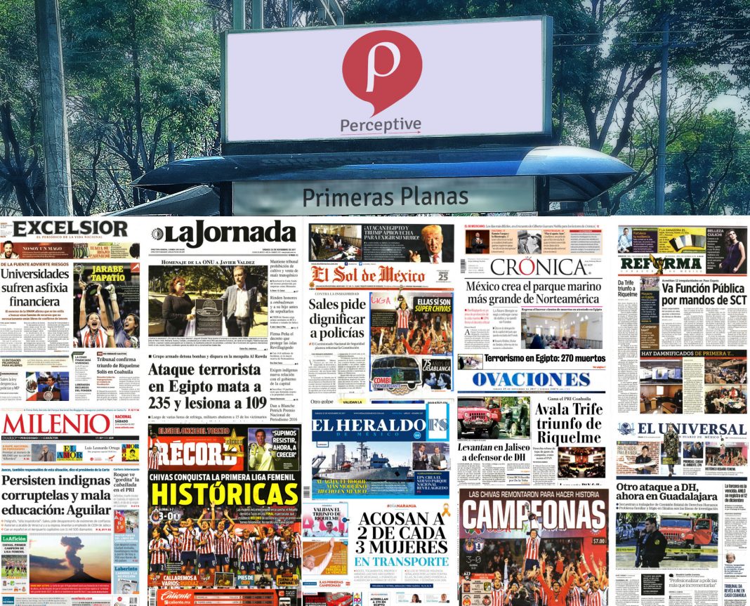 Primeras planas de México