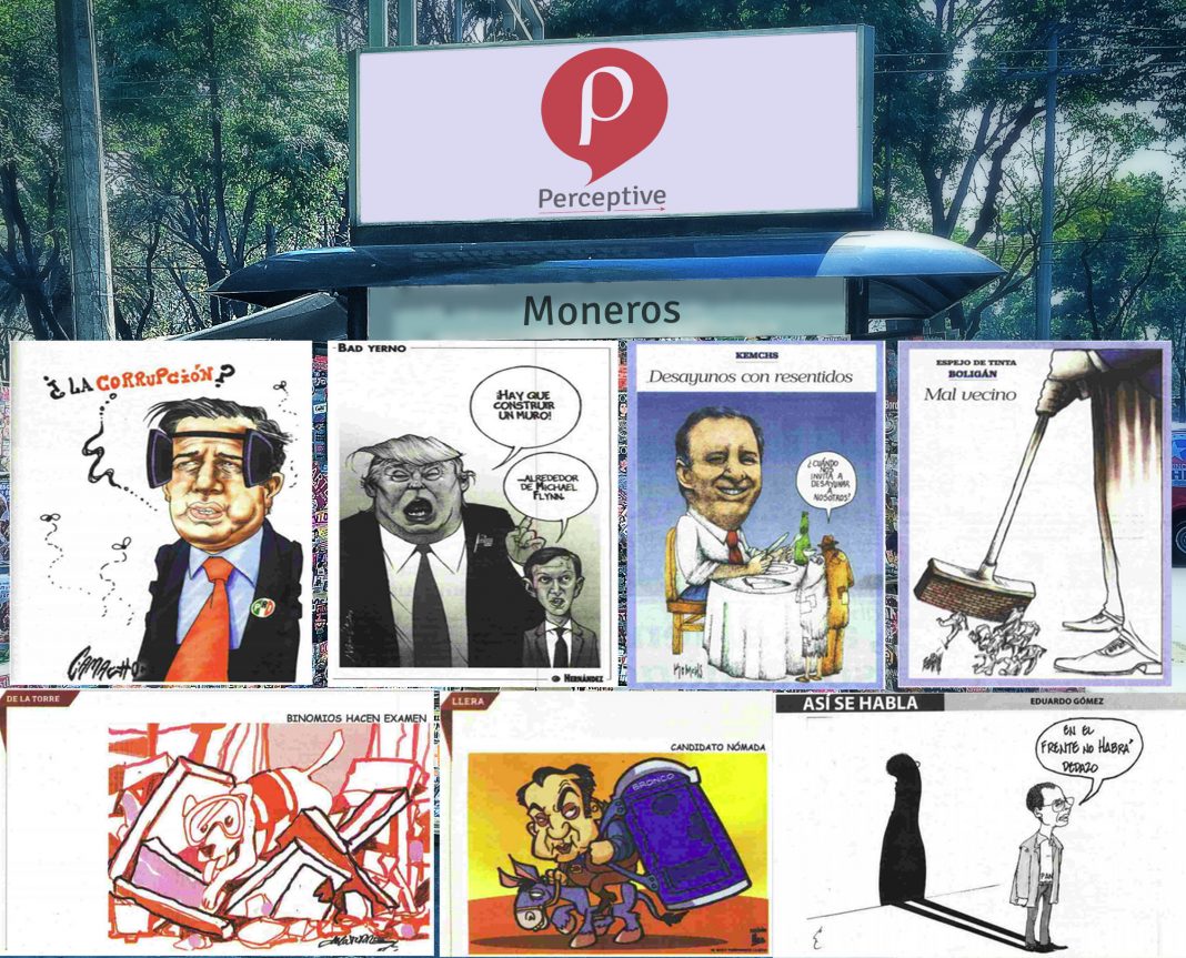 Los moneros en los diarios de México