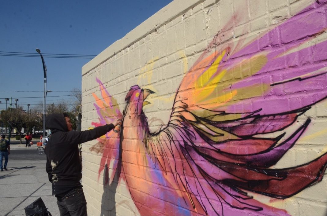 Trabaja Gobierno de CDMX en imagen urbana de Eje 1 Norte