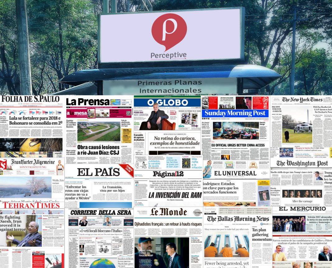 Primeras planas del mundo