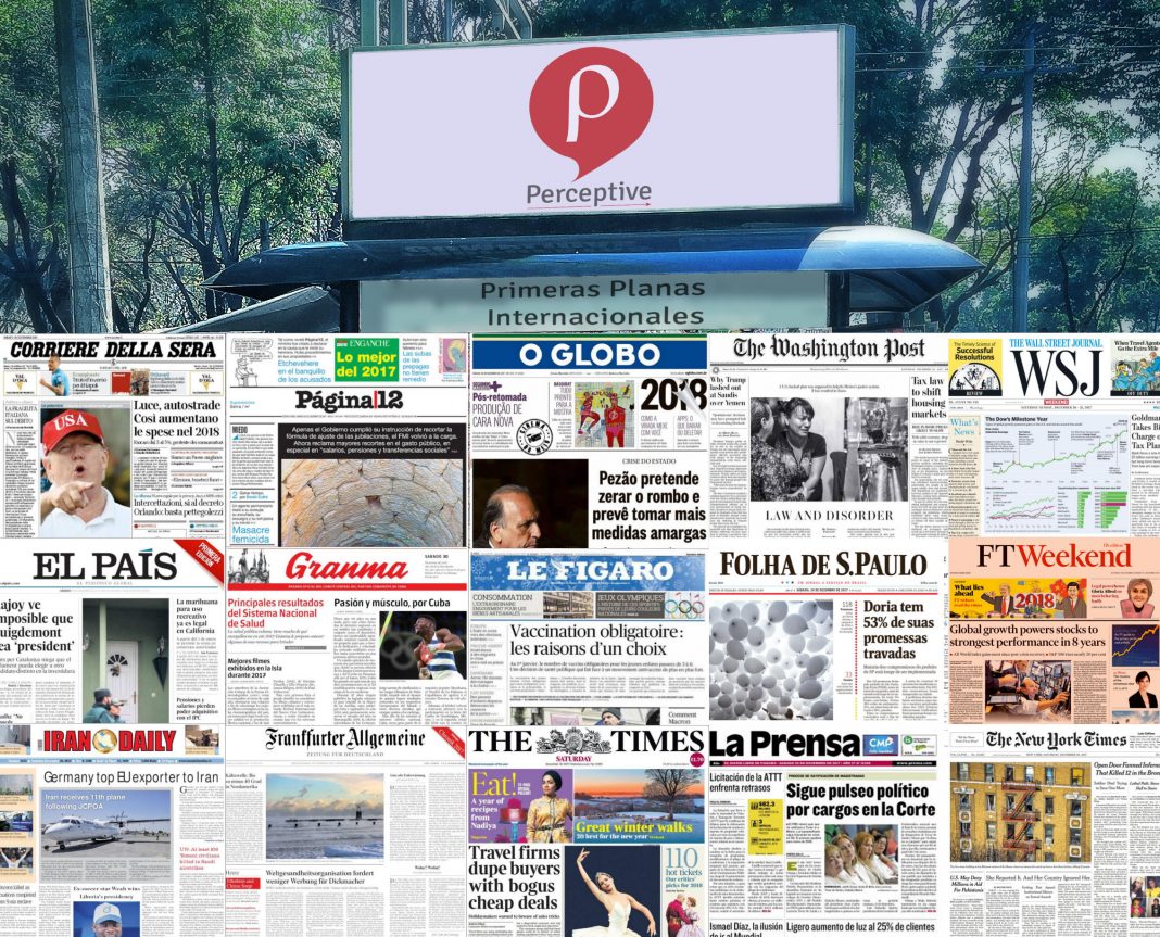 Primeras planas del mundo