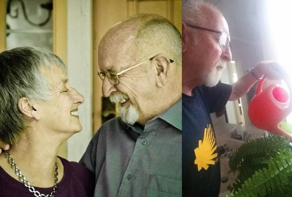 A su muerte, esposa le pidió regara las flores ¡Luego de años supo que eran de plástico!