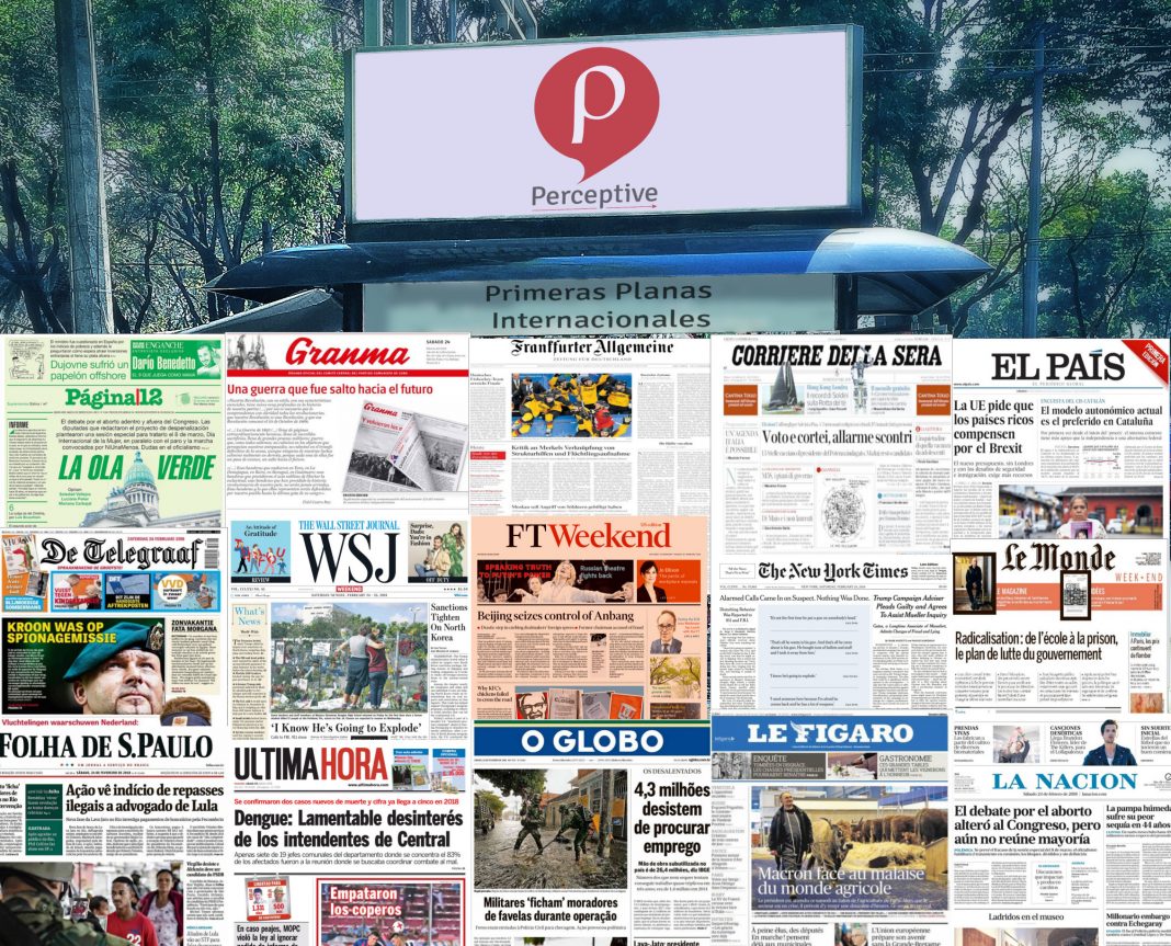 Primeras planas del mundo