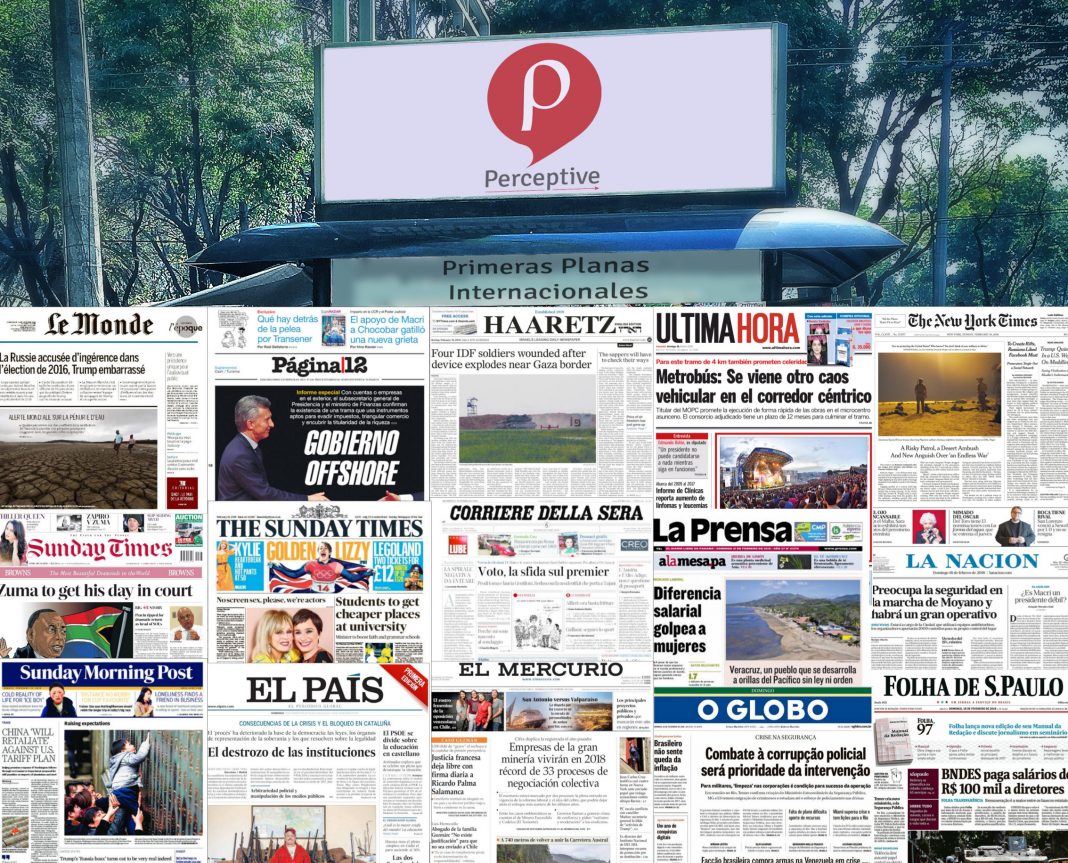 Primeras planas del mundo