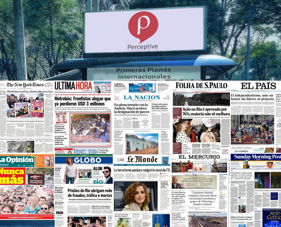 Primeras planas del mundo