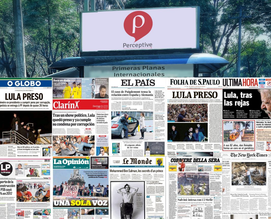 Primeras planas internacionales