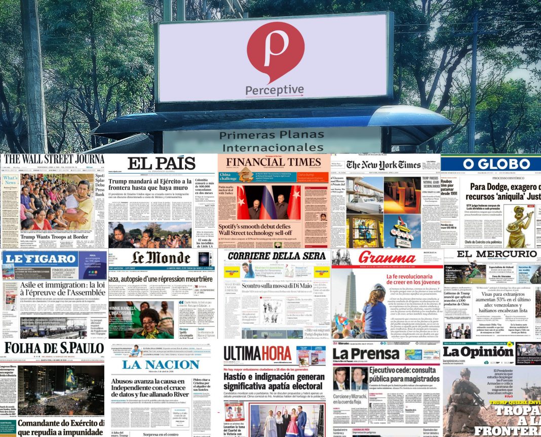 Primeras planas del mundo