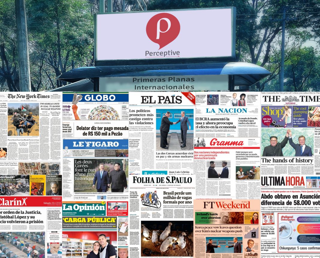Primeras planas del mundo