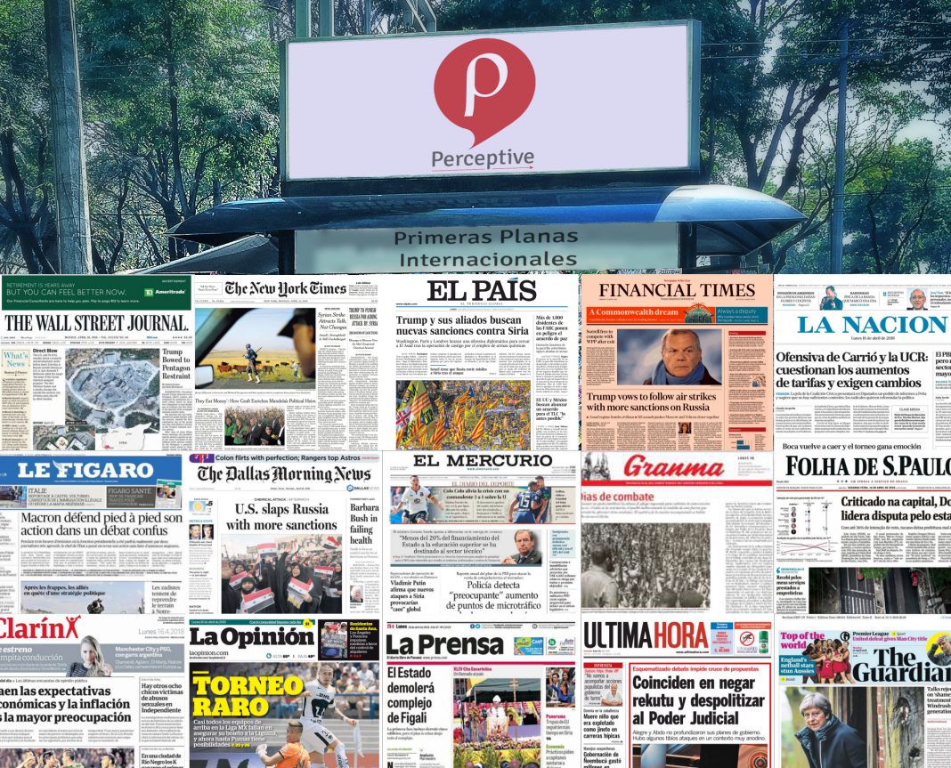 Primeras planas del mundo