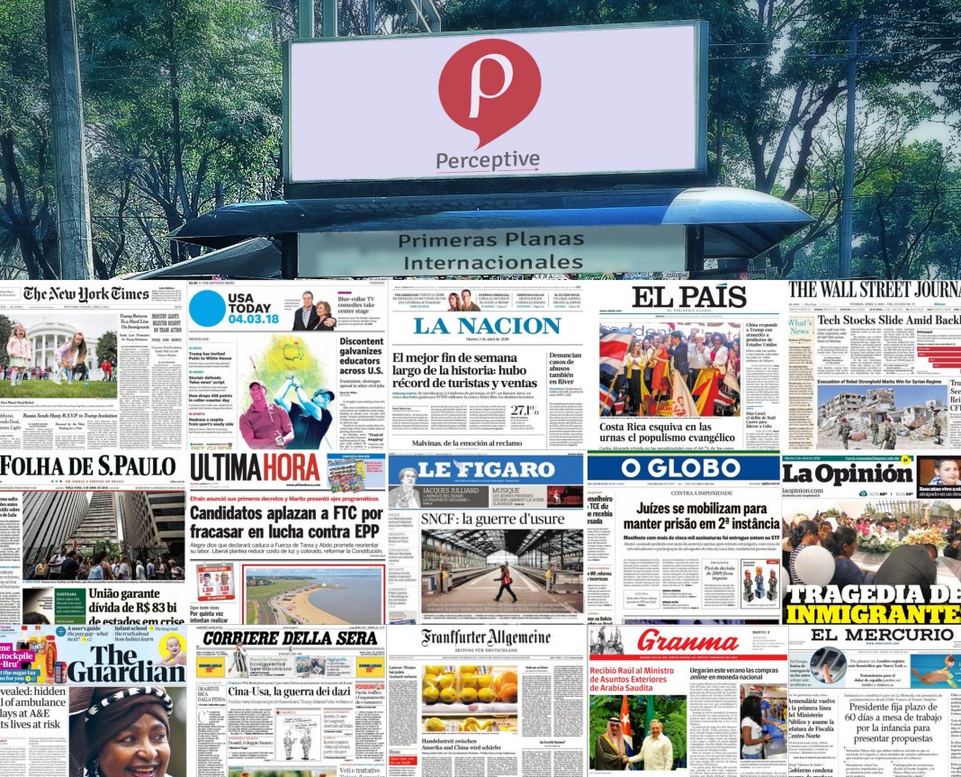 Primeras planas internacionales