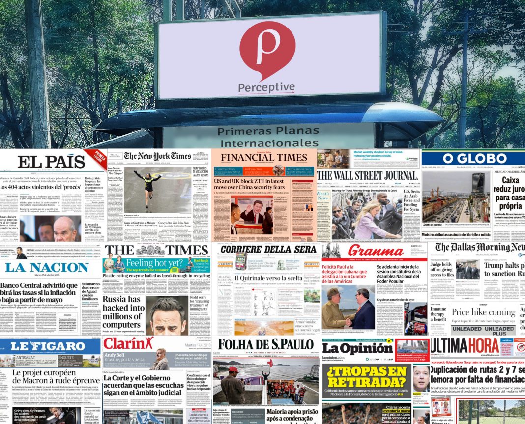 Primeras planas del mundo