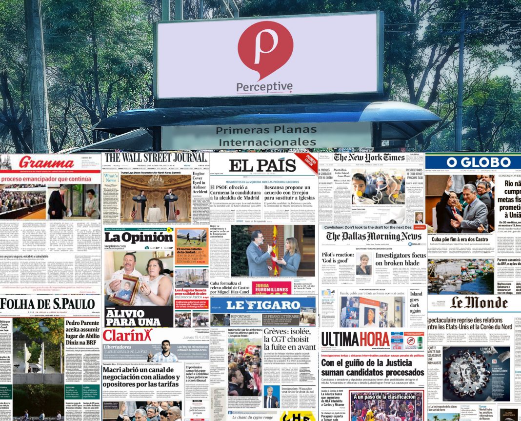 Primeras planas del mundo