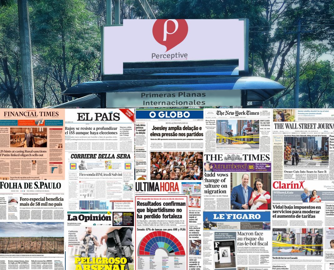 Primeras planas del mundo