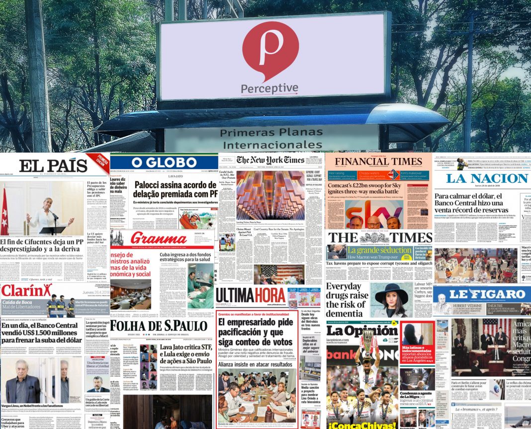 Primeras planas del mundo