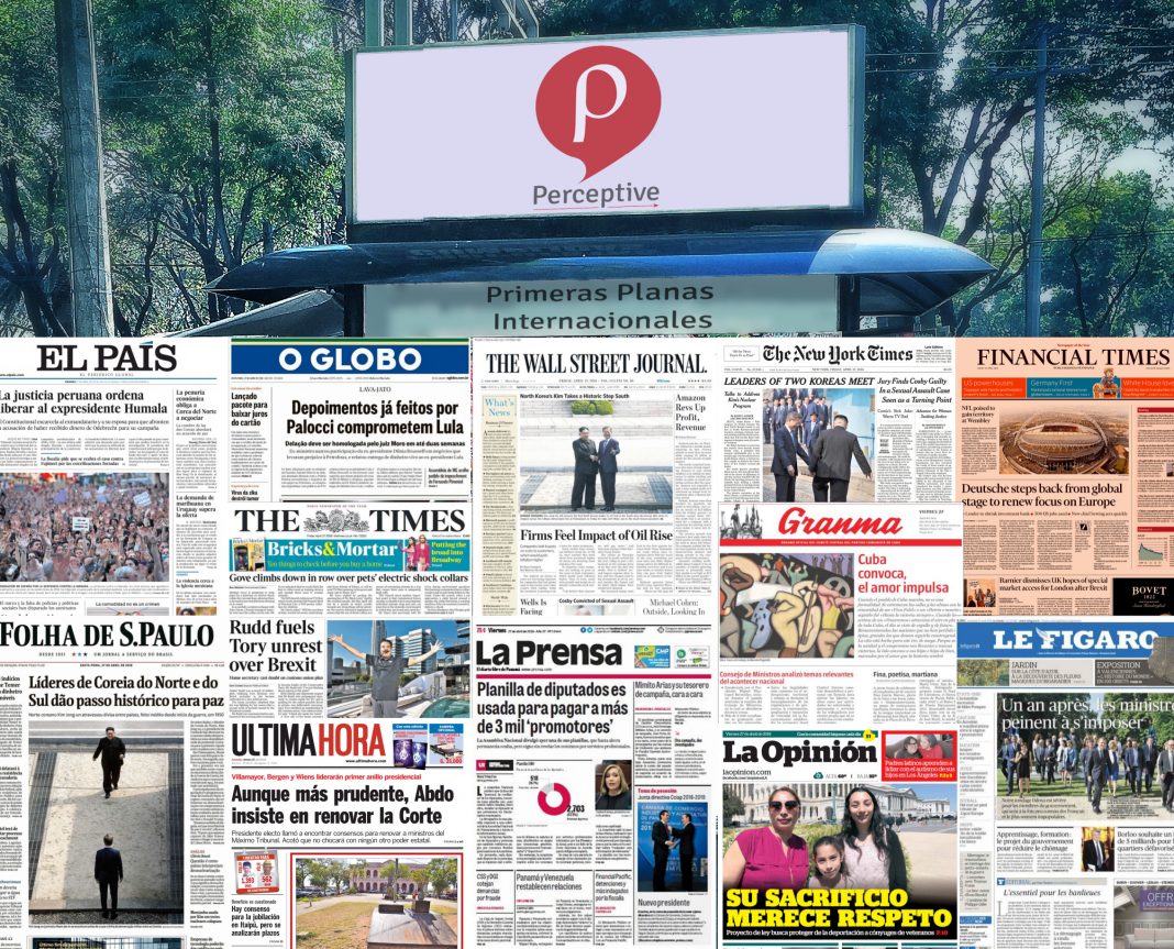 Primeras planas del mundo