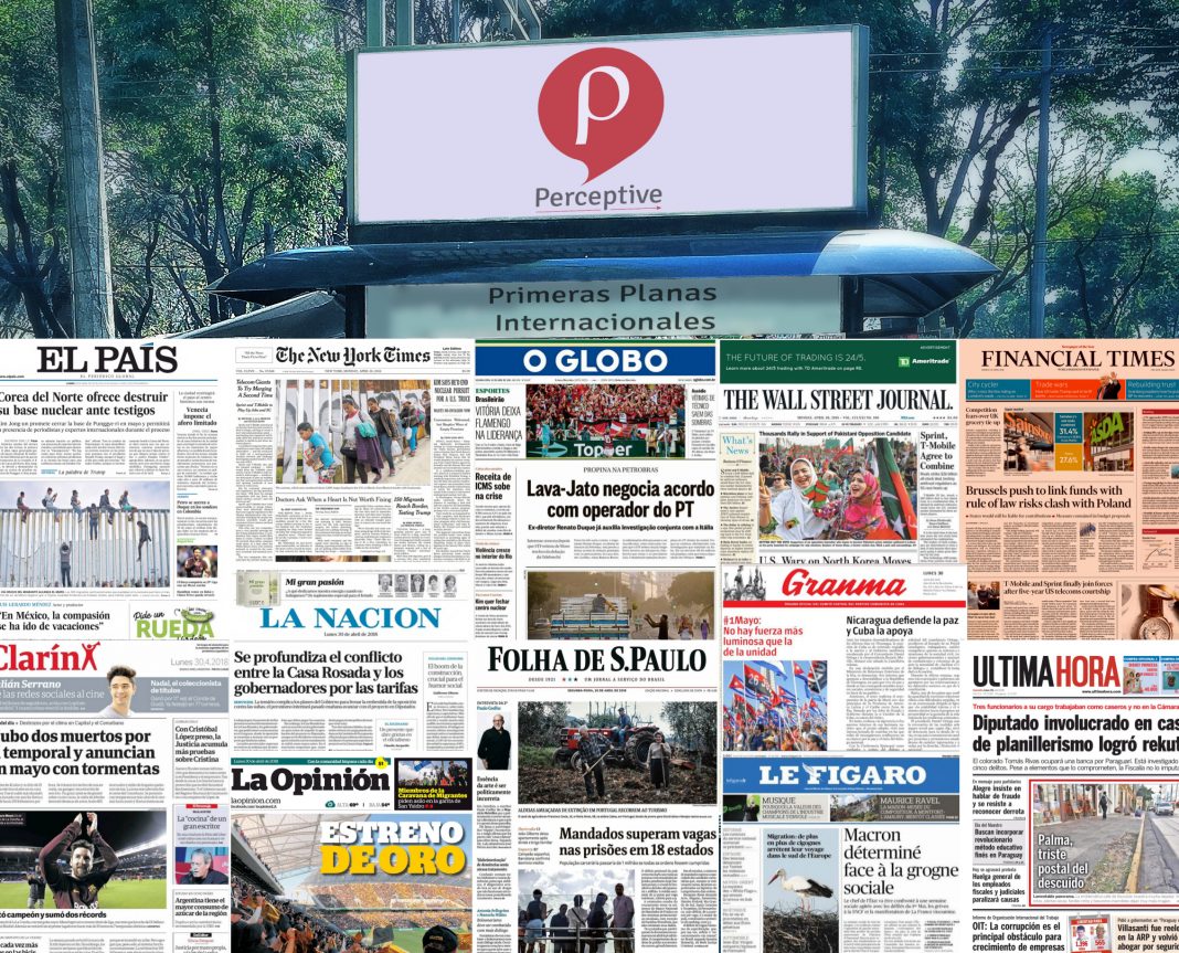 Primeras planas del mundo