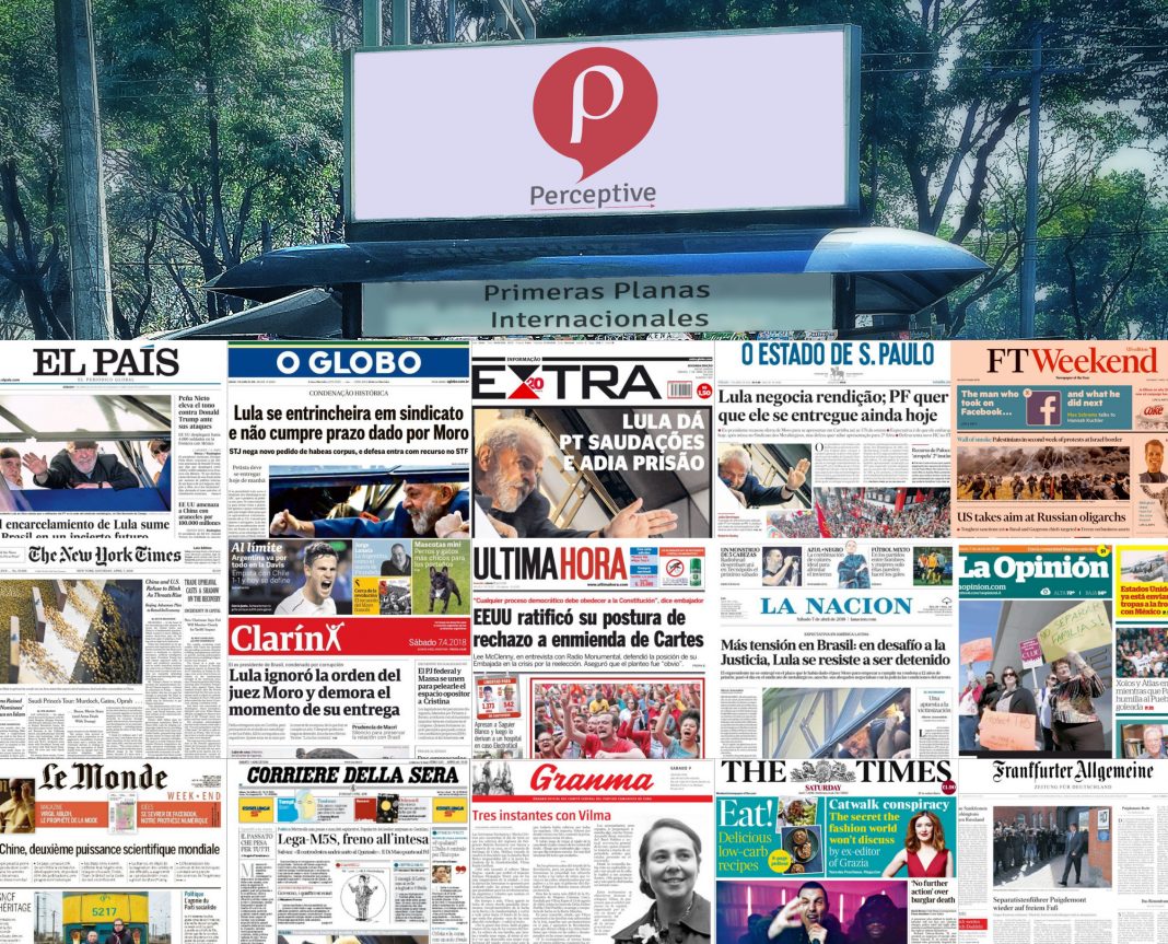 Primeras planas internacionales