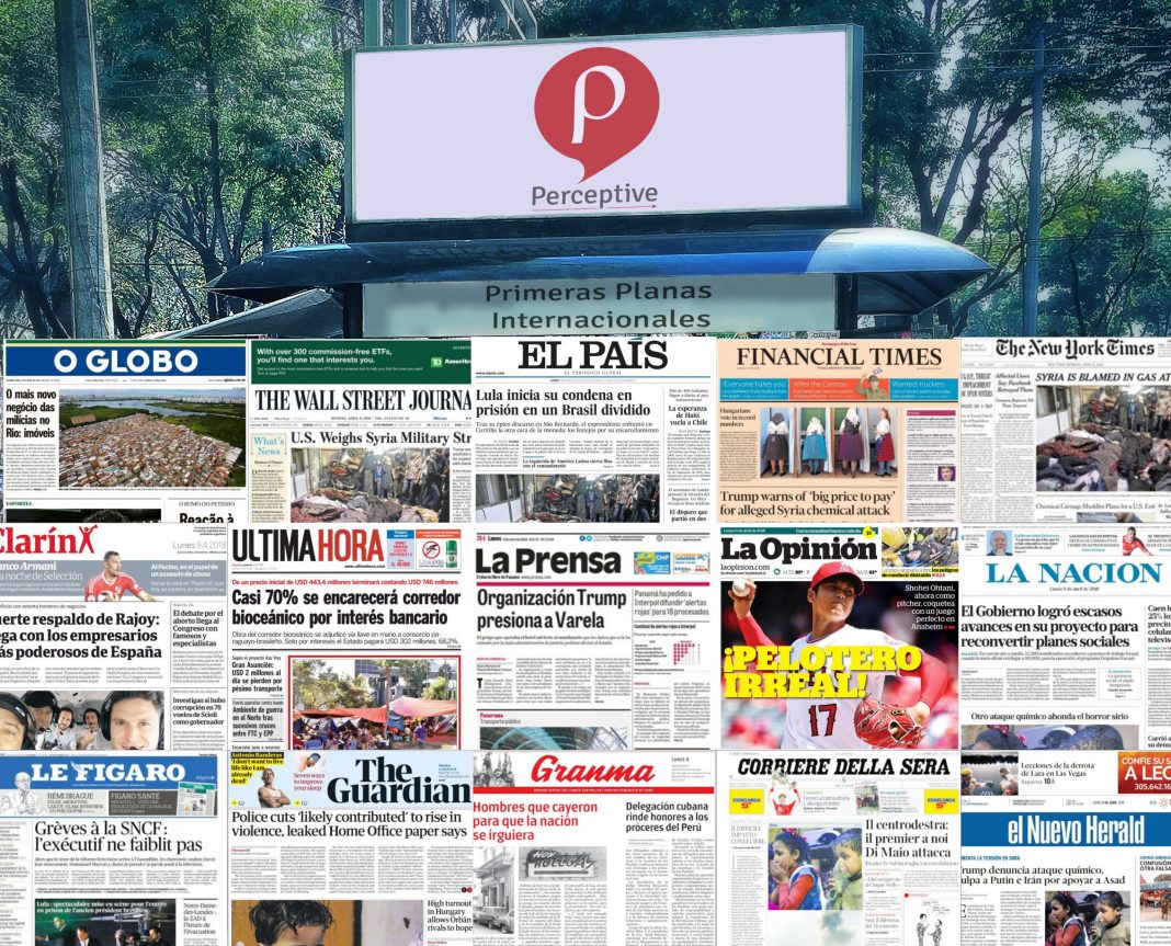 Primeras planas del Mundo