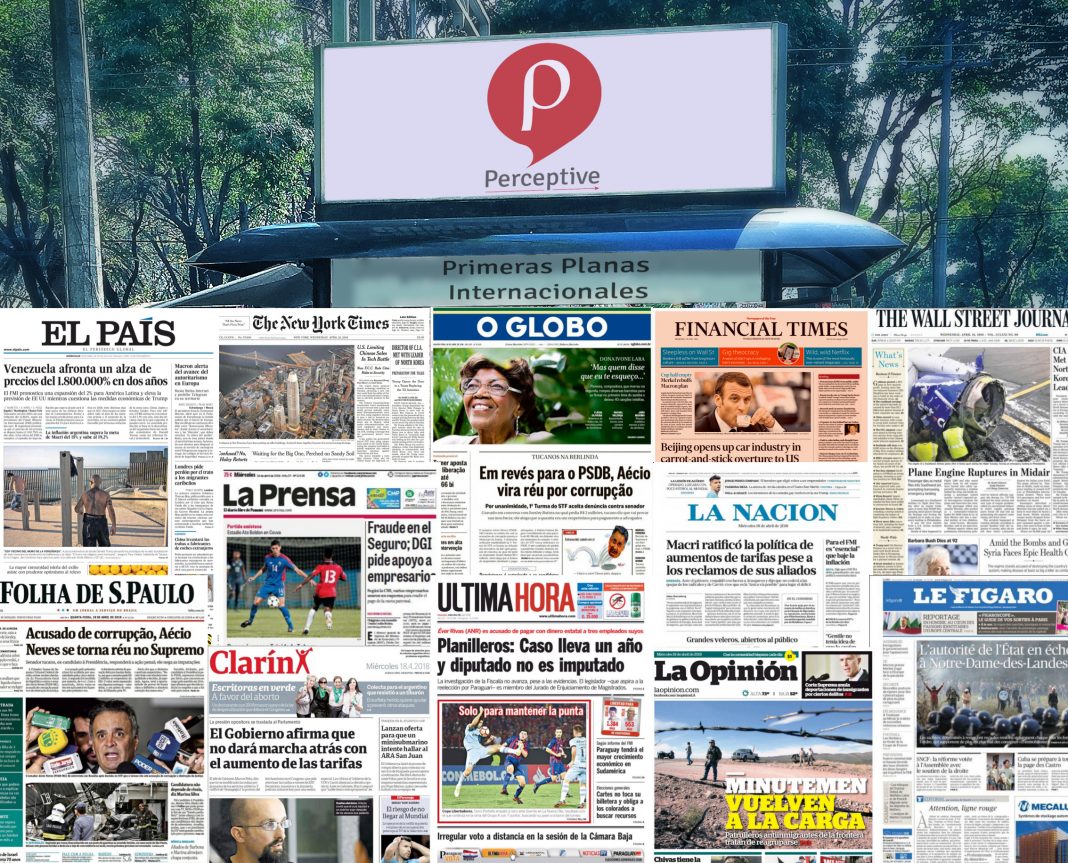 Primeras planas del mundo